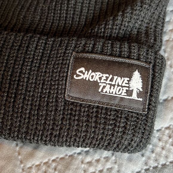 NWT CG Habitats : Shoreline Tahoe Black Beanie - Picture 2 of 5